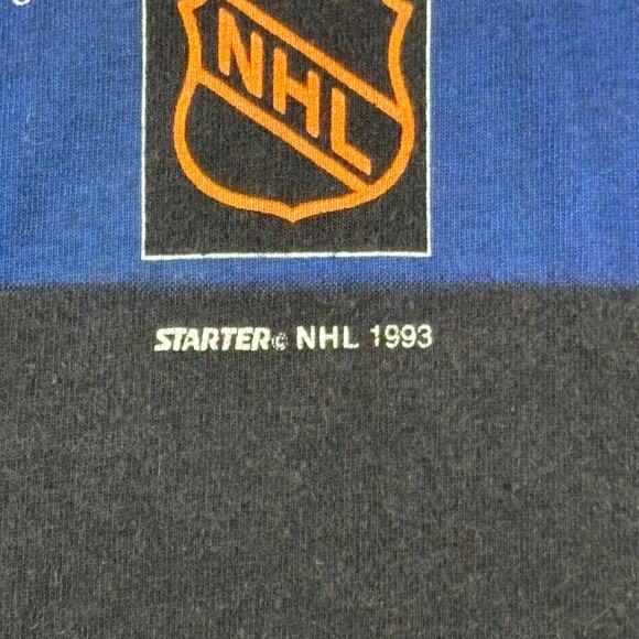 VTG 1993 Starter Montreal Canadiens vs Los Angeles Kings NHL Stanley Cup Size L - Picture 5 of 6